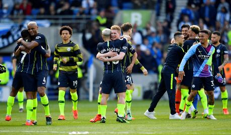 Manchester City es campeón de Inglaterra tras vencer al Brighton