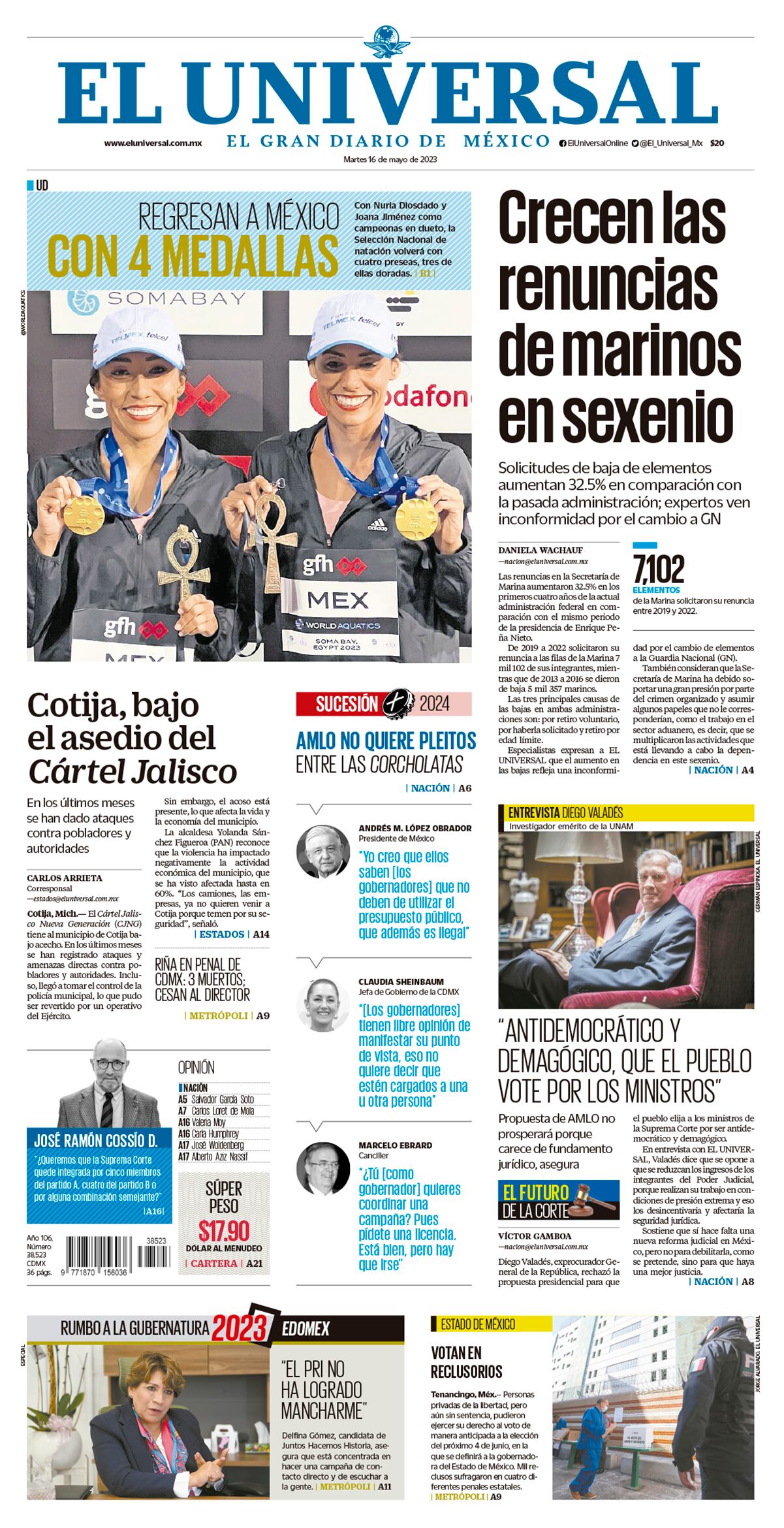 Portada impresa