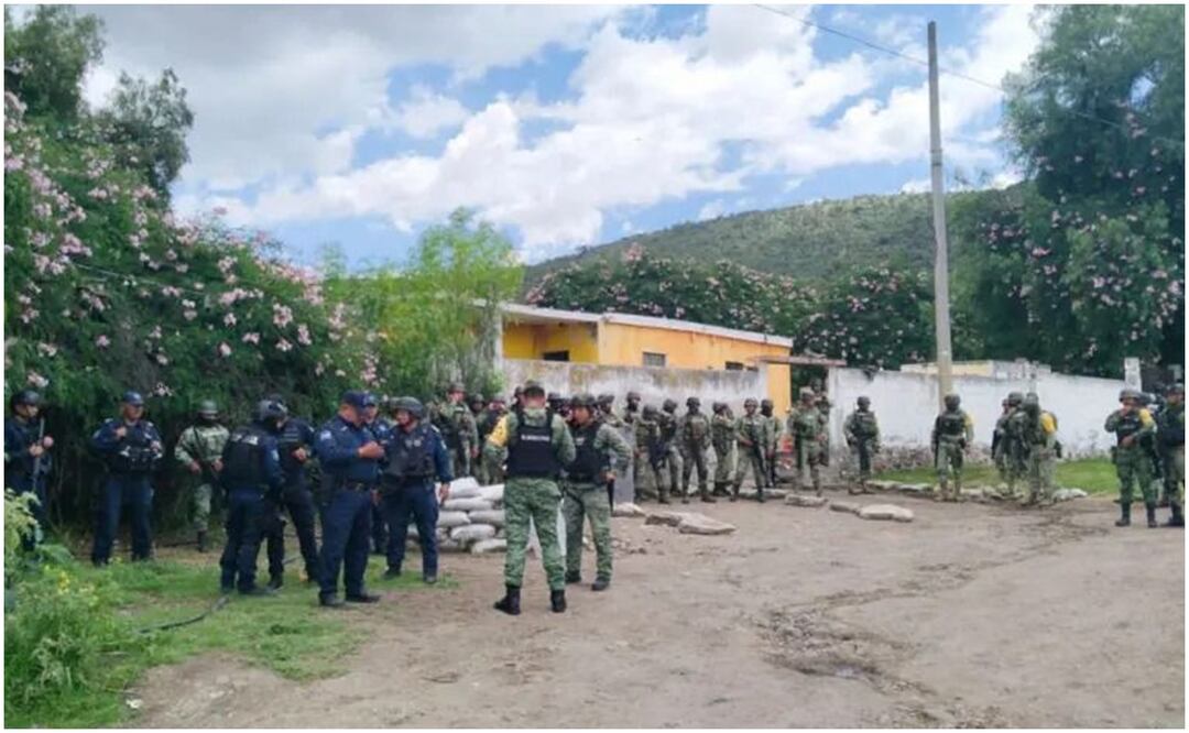 Presuntos huachicoleros atacan a elementos de la Sedena en Hidalgo. Foto: Especial