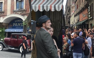 Al grito de “¡Pedro!” y con cámaras apuntando: Pedro Pascal alborota el Centro Histórico durante el rodaje de “De noche”