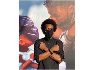 Disney dedica un emotivo mural a "Black Panther"