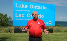 "Lago Ontario, ahora y siempre"; primer ministro Doug Ford responde a "Lago América" ​​de Trump