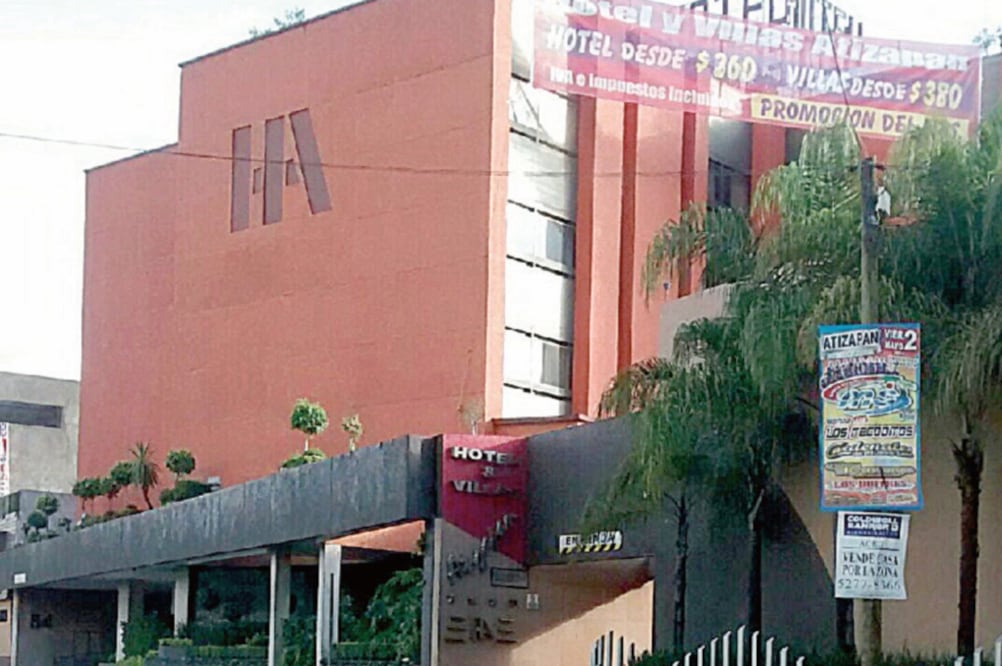 En el hotel Atizapán continúan las labores de recepción de clientes de manera normal.