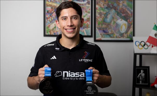 Randal Willars tiene la cuenta pendiente de ganar una medalla olímpica: "Todo es con miras a Los Ángeles 2028" / FOTO: Hugo Salvador - EL UNIVERSAL