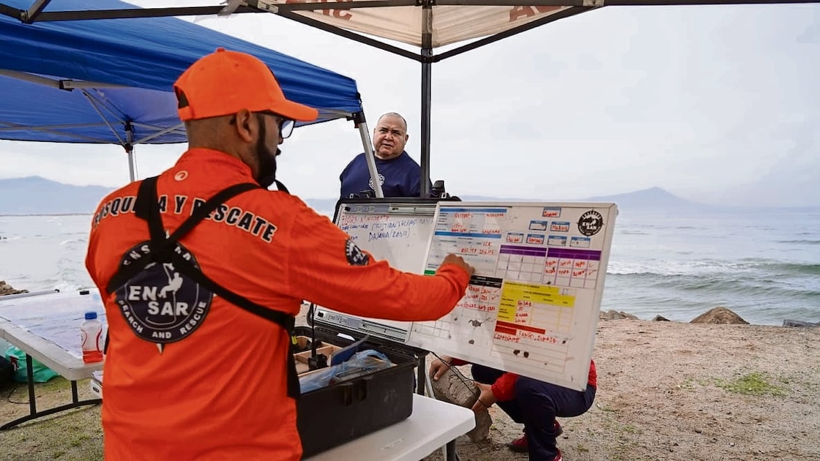 Desde que se reportó la desaparición de los jóvenes, hay un operativo de búsqueda permanente. Foto: Especial