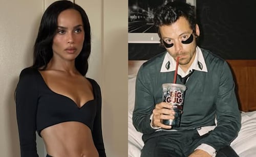 Zoë Kravitz acompaña a Harry Styles durante su estancia en la Ciudad de México