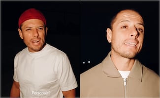 Javier Chicharito Hernández recrea a Juan Gabriel y se autoentrevista: "Eres más que un personaje"