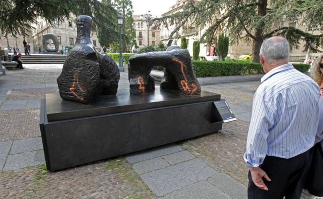 La obra data de 1960 y forma parte de la exposición "Arte en la calle". (FOTO: EFE)