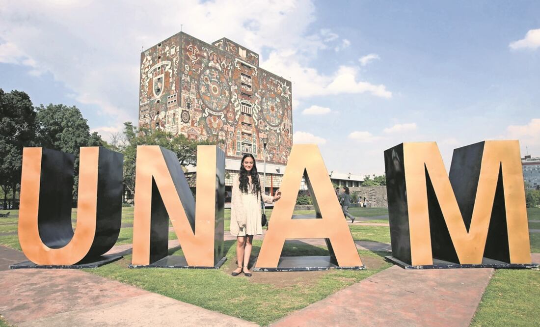 Estudiante de la UNAM. Foto: Archivo/EL UNIVERSAL