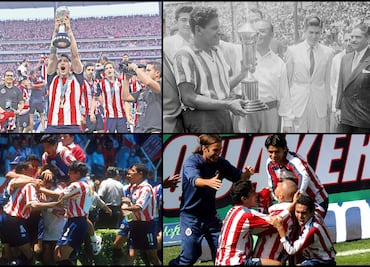 Los títulos del Guadalajara en 114 años de historia