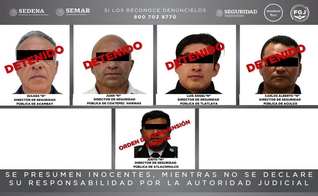 Excomisario de Coatepec Harinas, Edomex enfrenta prisión preventiva por extorsión y vínculos con crimen organizado. Foto: Especial