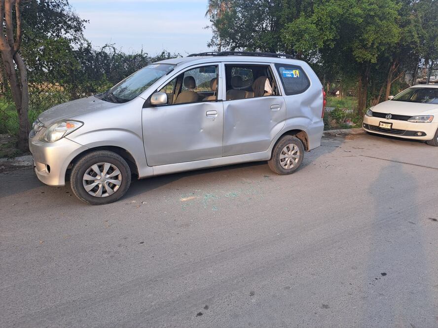 Auto de la candidata Linda Padilla. Foto: David Carrizales / EL UNIVERSAL