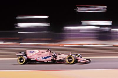 Sergio Pérez, orgulloso del trabajo de sus compañeros