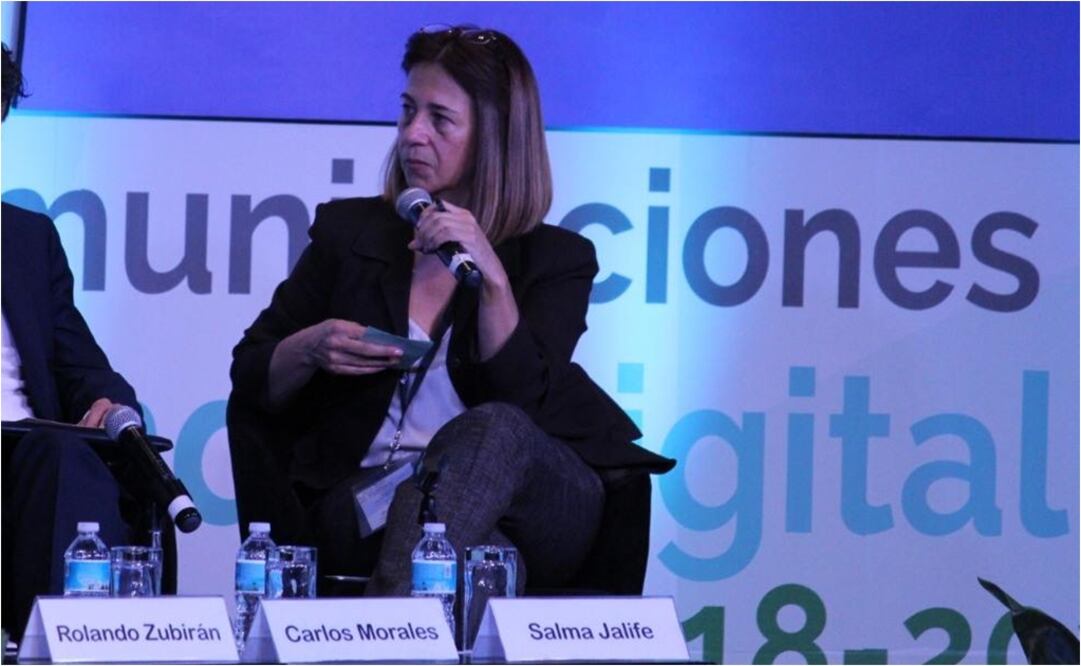 Salma Jalife, propuesta como subsecretaria de Tecnologías de la Información y Telecomunicaciones (Foto: Tomada de CANIETI)