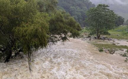 Amanece Poza Rica bajo el agua tras el desbordamiento del río Cazones en Veracruz
