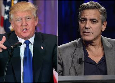 George Clooney llama "fascista xenófobo" a Donald Trump