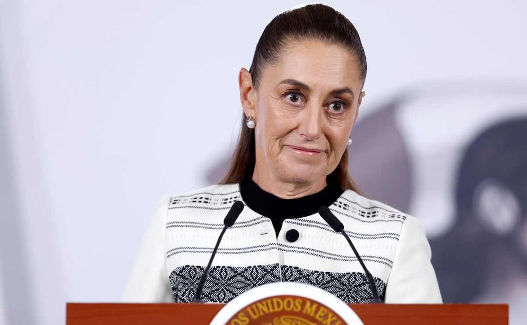 Conferencia matutina de la presidenta Claudia Sheinbaum Pardo en Palacio Nacional el 3 de febrero de 2026. Foto: EFE