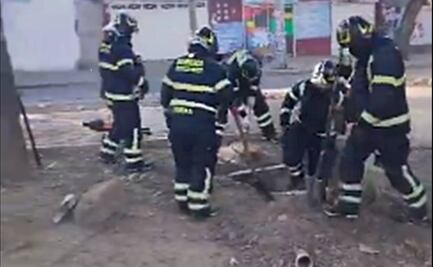 Controlan fuga de gas en colonia Tres Mosqueteros en Venustiano Carranza