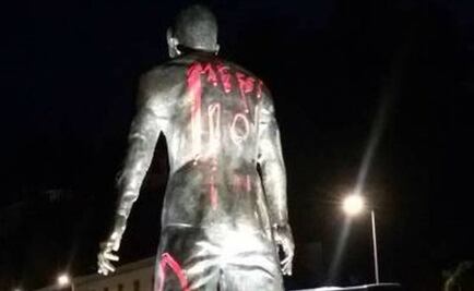 Hermana de CR7, enfurecida por daño a estatua del jugador