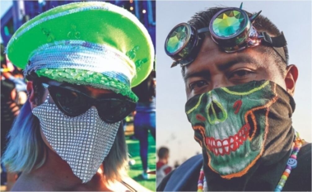 Las 26 formas diferentes de llevar cubrebocas en México