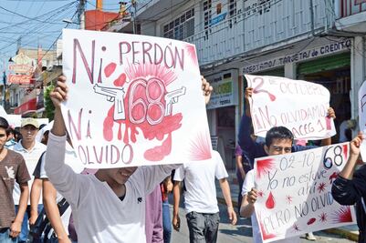 Se movilizan en estados por el 2 de octubre