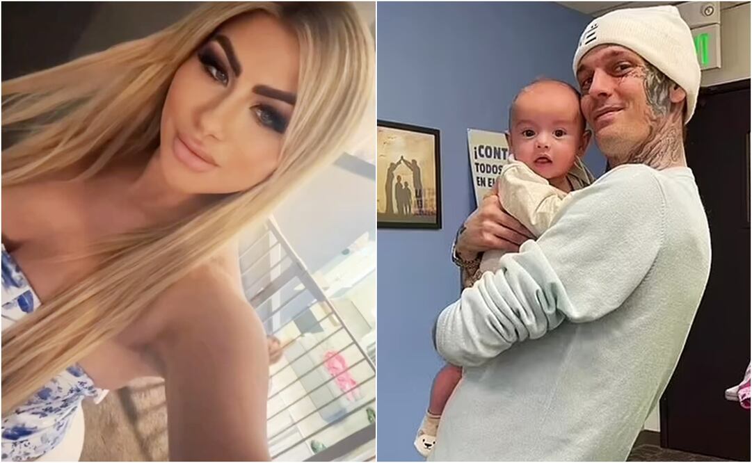 Melanie Martin y Aaron Carter son madre y padre de Prince.
Fotos: Instagram