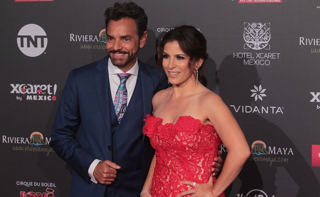 Alessandra Rosaldo y Eugenio Derbez. Foto: EFE