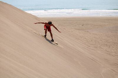 Playa Chachalacas: deslízate en sus dunas gigantes