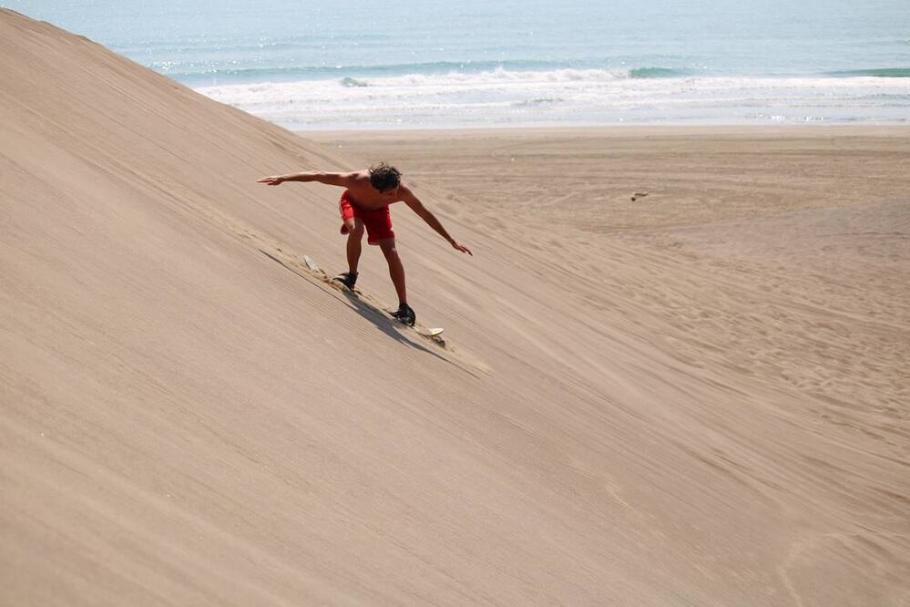 Las dunas se extienden por 550 hectáreas. Fotos: Chachalacas Adventure