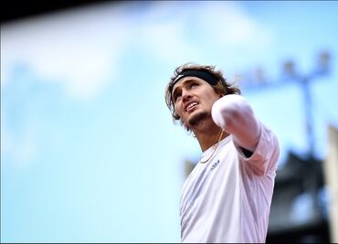 Alexander Zverev jugó con fiebre en Roland Garros