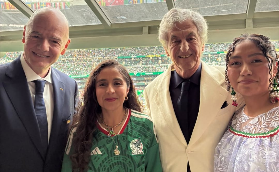 Yolett Cervantes en la inauguración del Mundial 2026. Foto: Cortesía