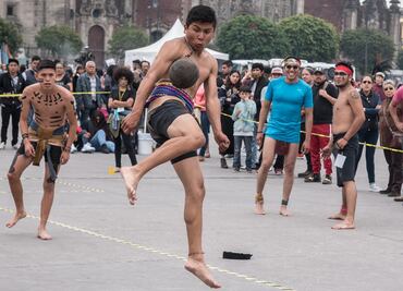 Después de 500 años, vuelve el juego de pelota a la CDMX