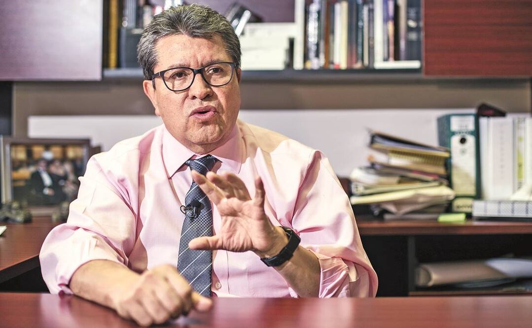 El senador morenista Ricardo Monreal consideró que en la Corte se impondrá “el buen juicio” sobre la consulta. Foto: ARCHIVO EL UNIVERSAL