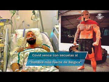 Frederic Sinistra: "El hombre más fuerte de Bélgica" muere de Covid; era antivacunas