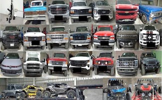 Decomisan 46 vehículos de "El Mayito Flaco" en Durango; suman más de 4 mil armas incautadas al "Cártel de Sinaloa"