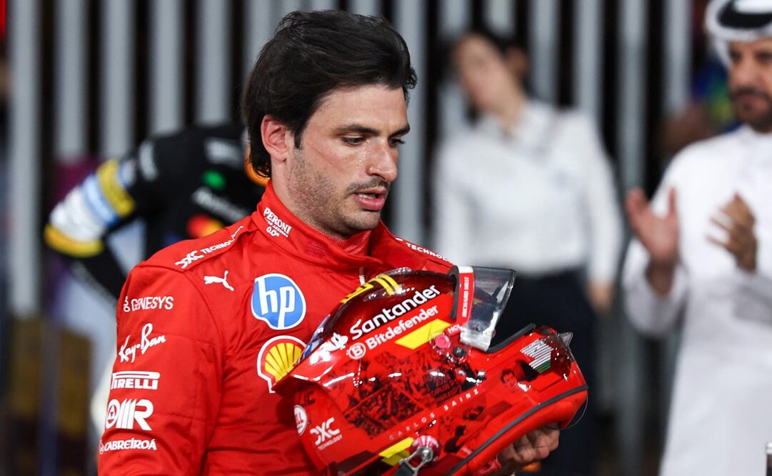 Carlos Sainz en el Gran Premio de Abu Dhabi - Foto: AFP