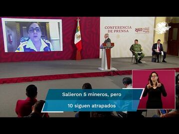 Siguen 10 mineros atrapados en un pozo de carbón en Sabinas, Coahuila; 5 lograron salir