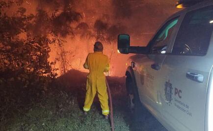 Registran incendio forestal en zona montañosa central de Veracruz
