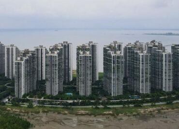 Forest City, la "ciudad fantasma" de 100 mil millones de dólares que una empresa china construyó en Malasia