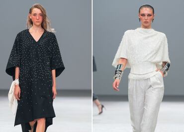 Minimalismo y glamour en el segundo día de Volvo Fashion Week México