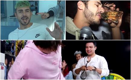 5 mexicanos en la mira de YouTube por hacer retos peligrosos