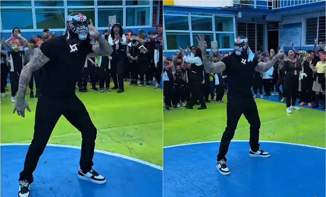 FOTO: ESPECIAL - Penta Zero Miedo regresa a la escuela en la que estudió la primaria