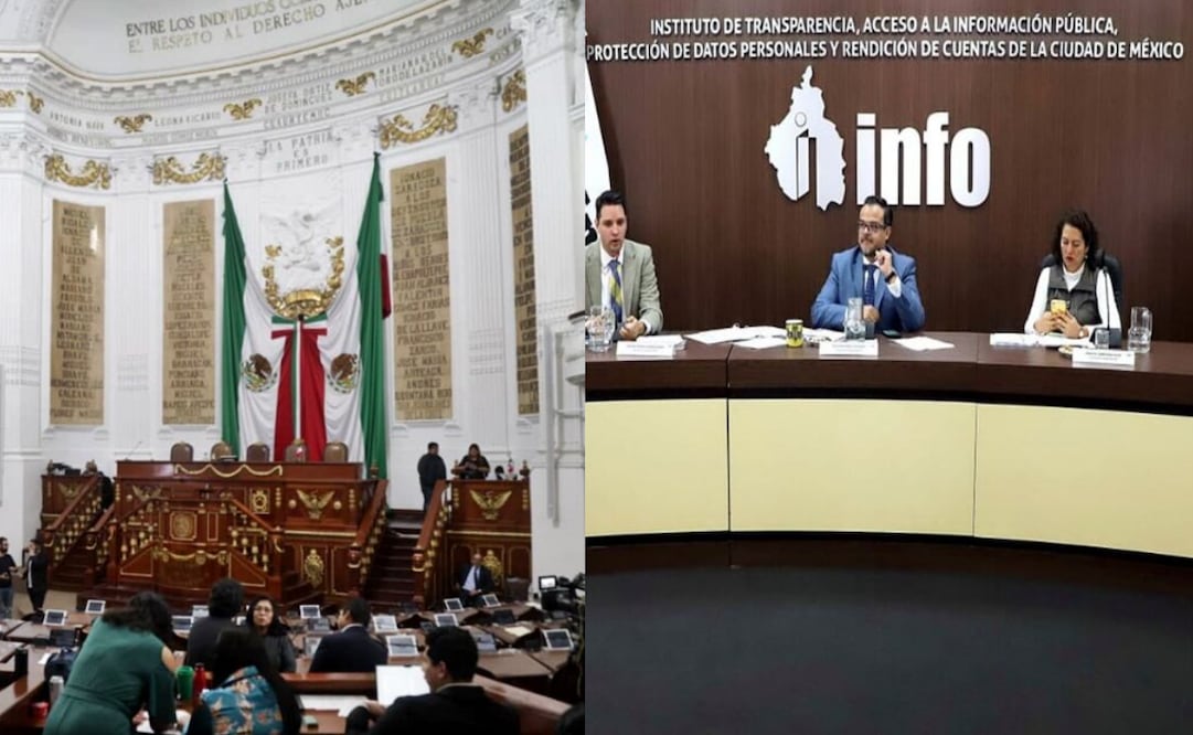 Avanza en comisiones del Congreso local reforma para eliminar al InfoCDMX como organismo autónomo. Foto: Especial.