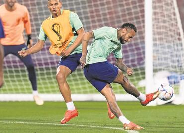 Neymar, listo para reaparecer con Brasil en Qatar 2022