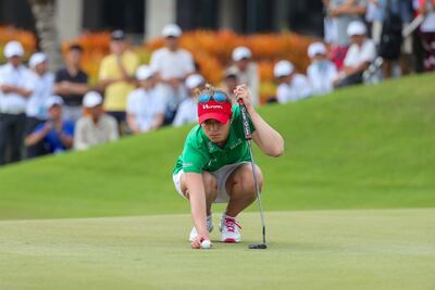 Otro buen resultado fue el que registró la golfista Gaby López
