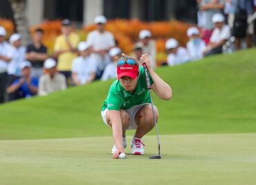 Otro buen resultado fue el que registró la golfista Gaby López
