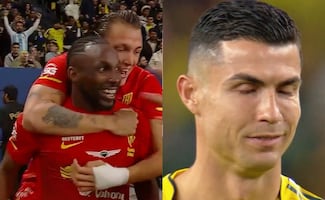 Julián Quiñones anota golazo contra Al-Nassr y enfurece a Cristiano Ronaldo