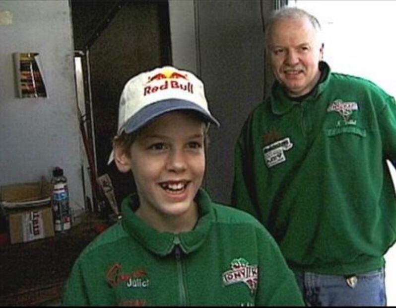 Cómo eran de niños los pilotos más famosos de F1