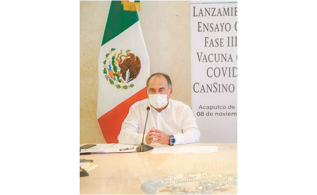 Héctor Astudillo Flores, gobernador de Guerrero. ESPECIAL