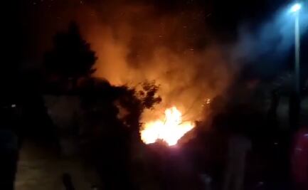 Vecinos denuncian que fuego en Cerro del Águila en Hidalgo se ha reavivado